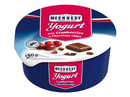 MCENNEDY Jogurts ar piedevām dažādi veidi 150g