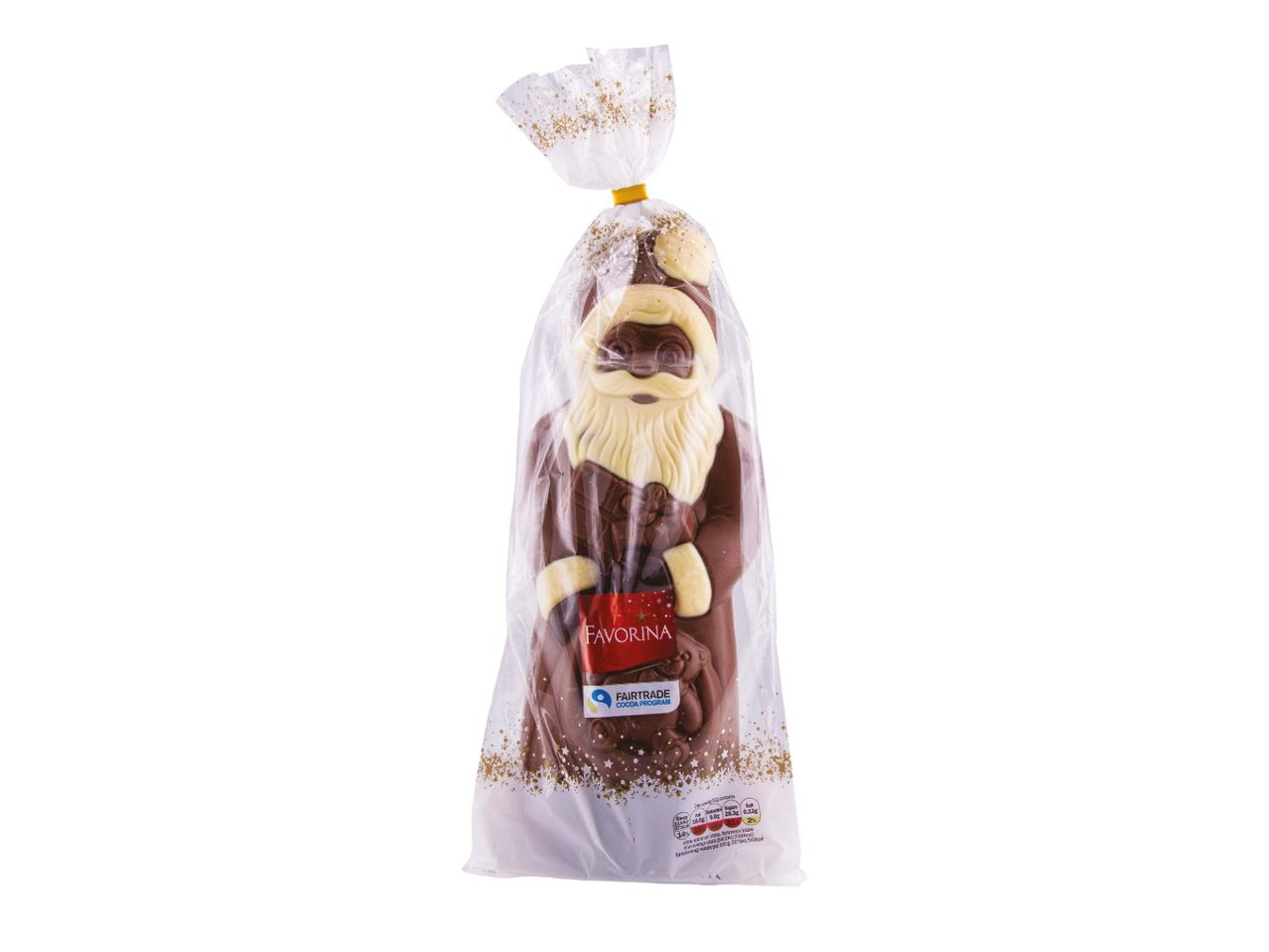 Favorina Fairtrade chocolate Santa Claus.