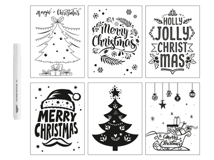 Ant langų klijuojamų paveikslėlių šablonai 