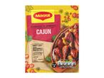 Aromatic and peppery Cajun seasoning mix with a cooking bag, serving 4.