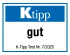 K-Tipp Test Nr. 7/2025, gut
