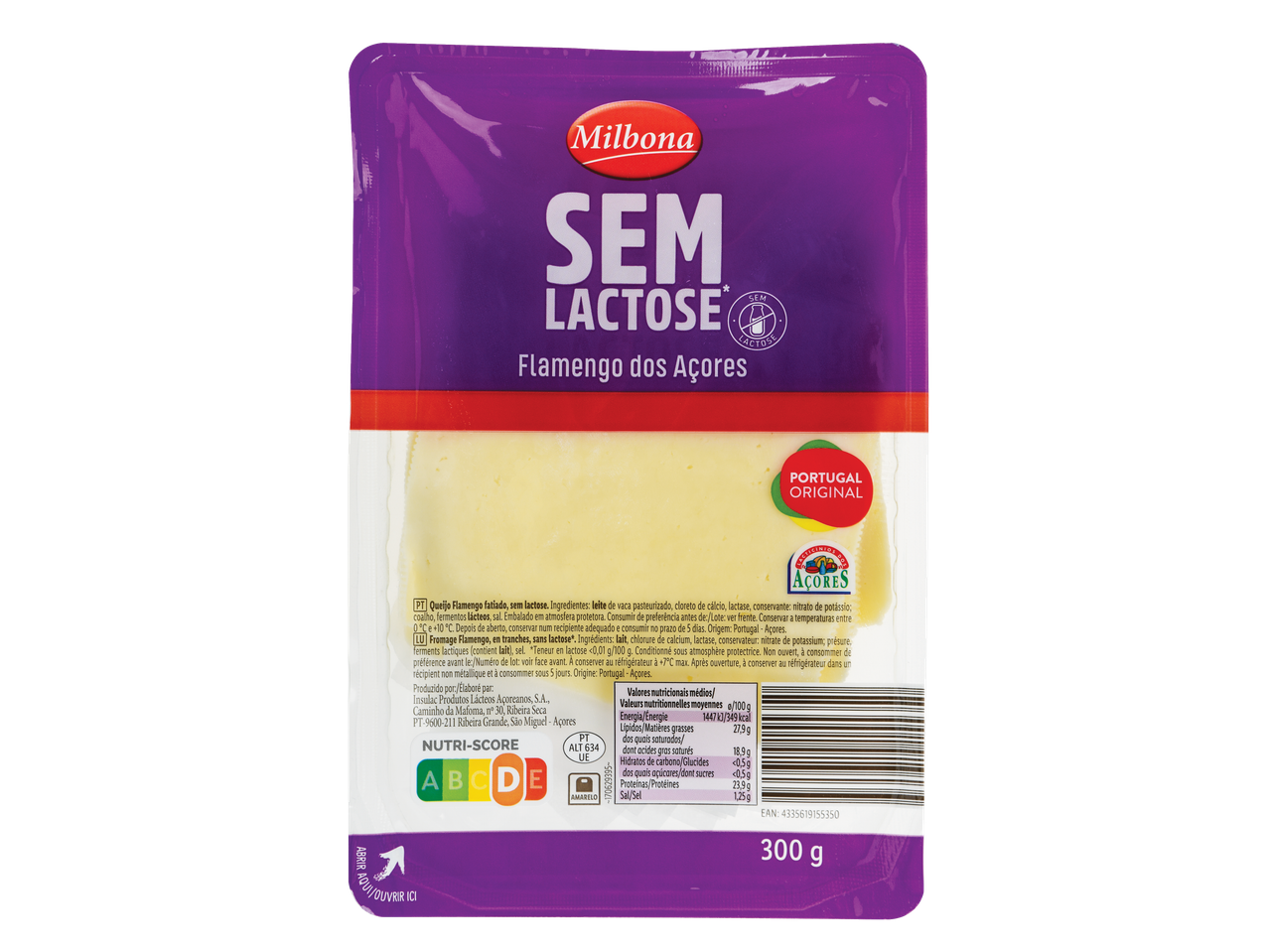 Queijo Flamengo Fatiado sem Lactose