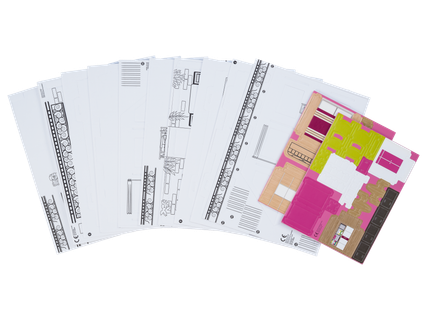 crelando® Leļļu mājas komplekts