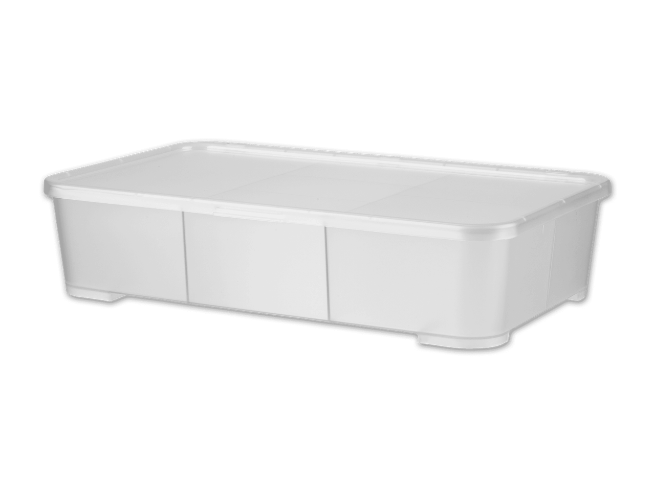 Transparente Aufbewahrungsbox mit Deckel