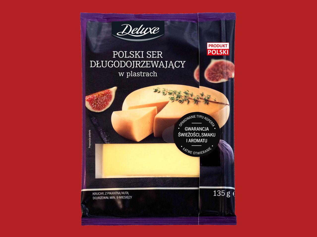 DELUXE Polski ser długo dojrzewający