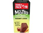 Опаковка My Motto Family Pack с 10 хрупкави вафли с лешник и какао.