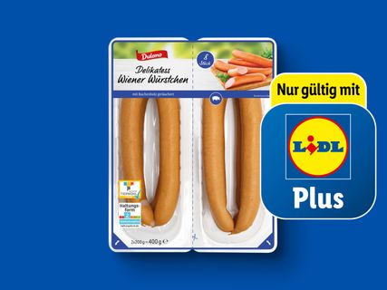 Dulano Delikatess Wiener Würstchen