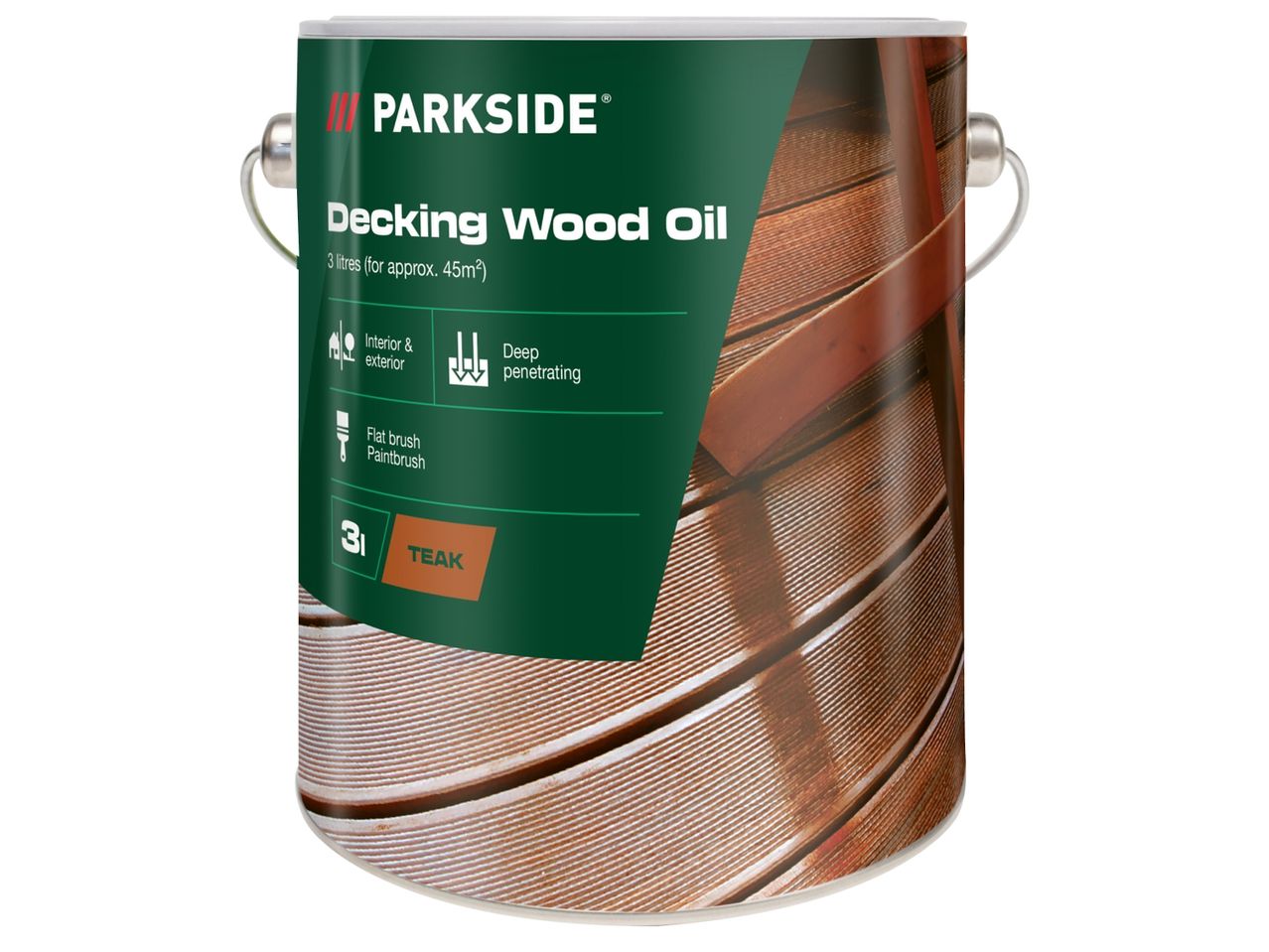 Масло за дървесина Parkside®, 3l, teak.