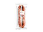 A package of two smoked sausages.