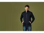 Men's zip-up jacket, casual style.