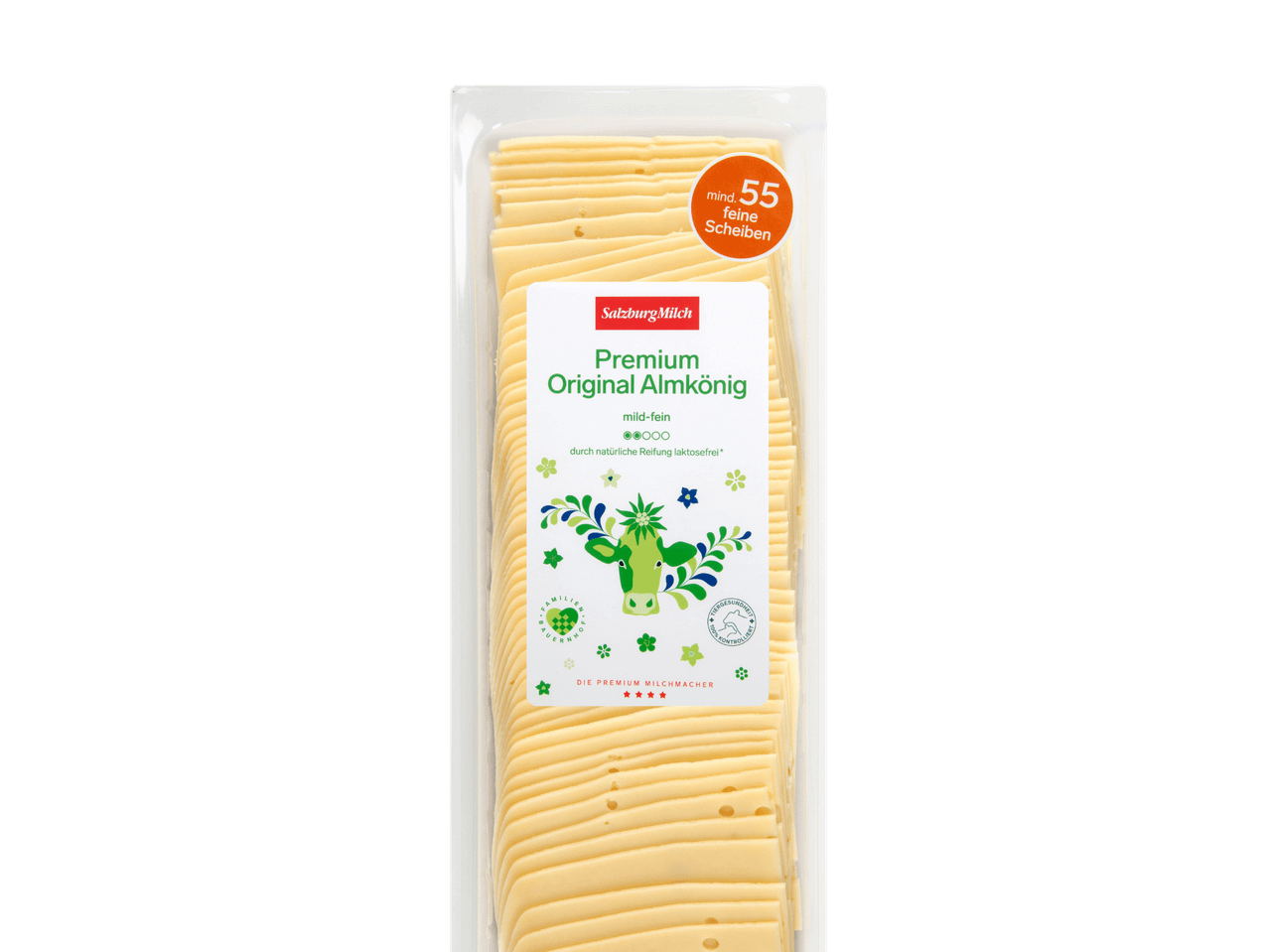 Packung Premium Original Käse von Milbona.