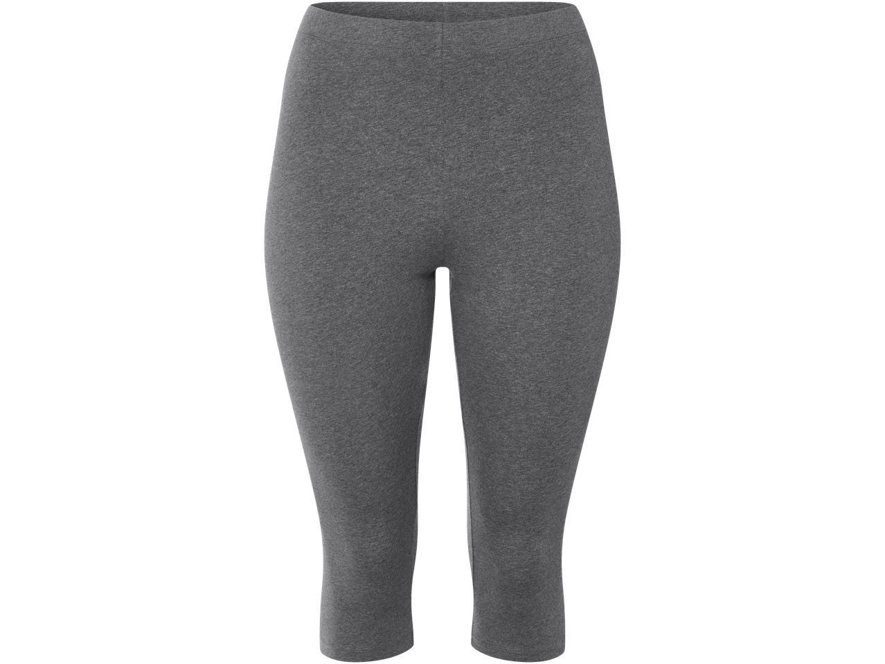 Sivi jersey capri legingi.