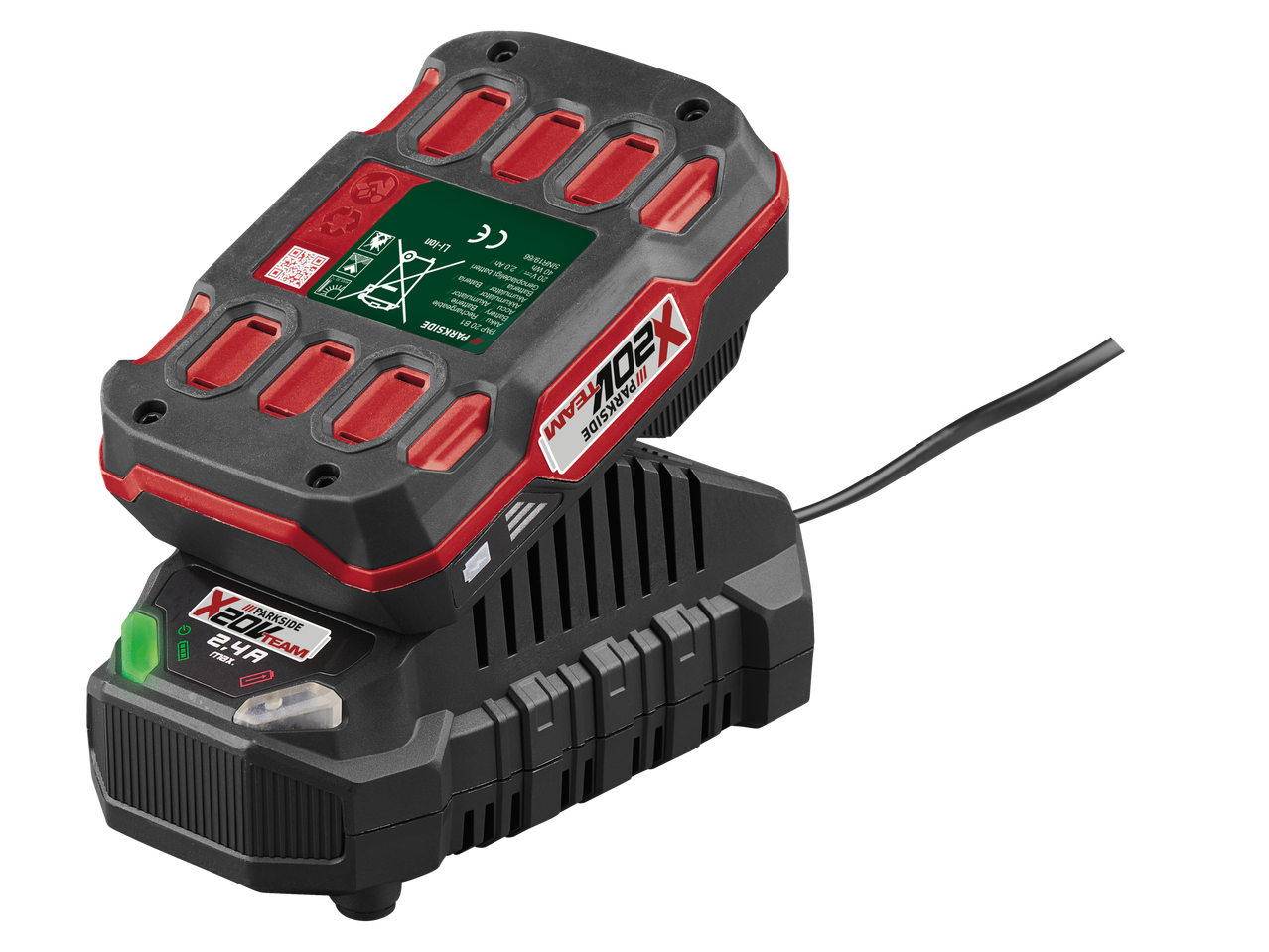 Baterie și încărcător Parkside® X 20V Team pentru scule electrice