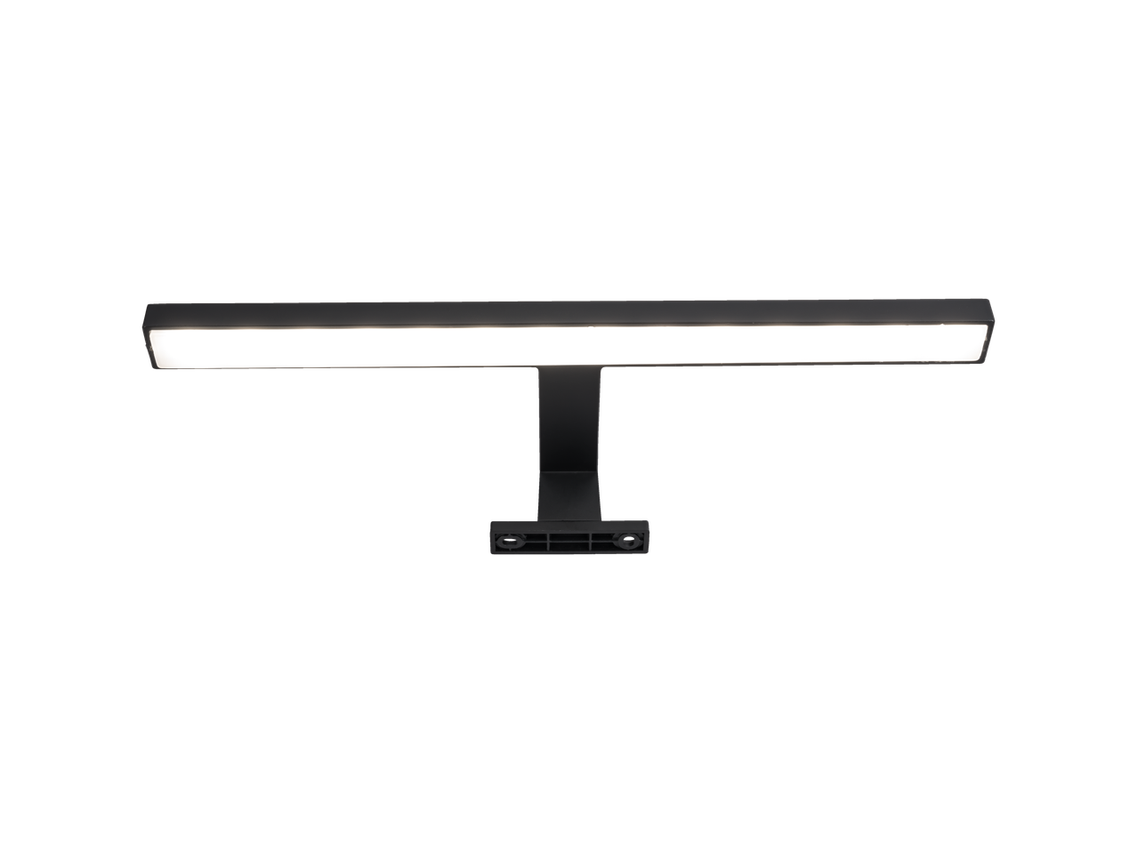 Livarno Home LED lampa, crna, sa jarkom belom svetlošću
