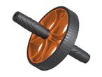 Orange and black ab roller for core strength training