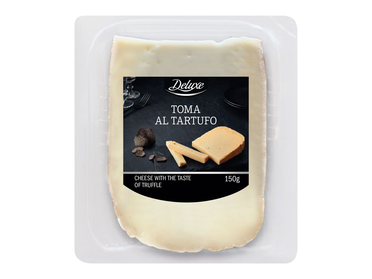 Άνοιγμα σε πλήρης οθόνη: Deluxe Ημίσκληρο τυρί Toma με τρούφα - Εικόνα 1