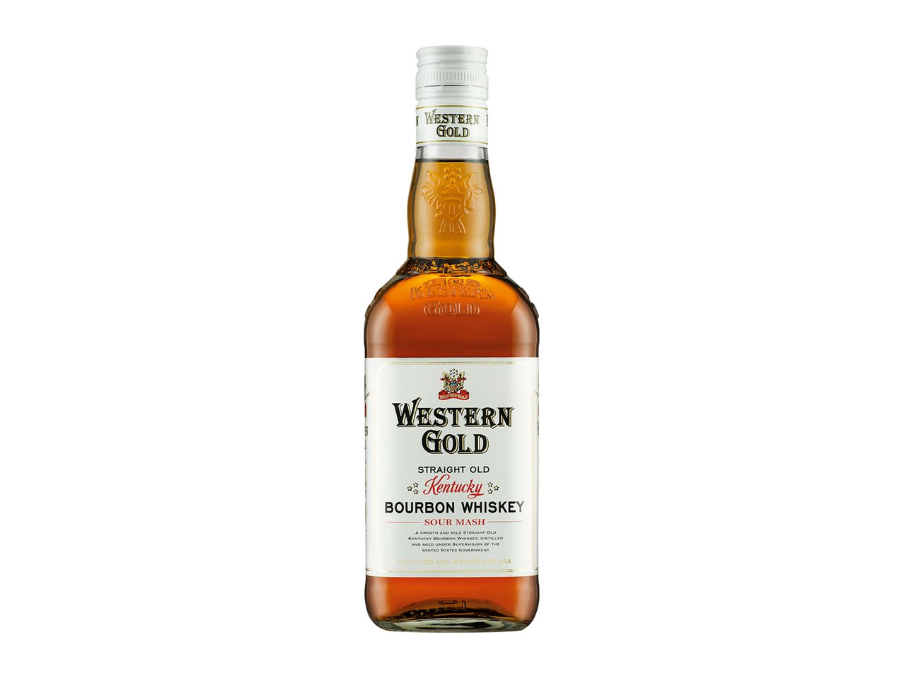 Go to full screen view: Western Gold Bourbon Whiskey - Image 1