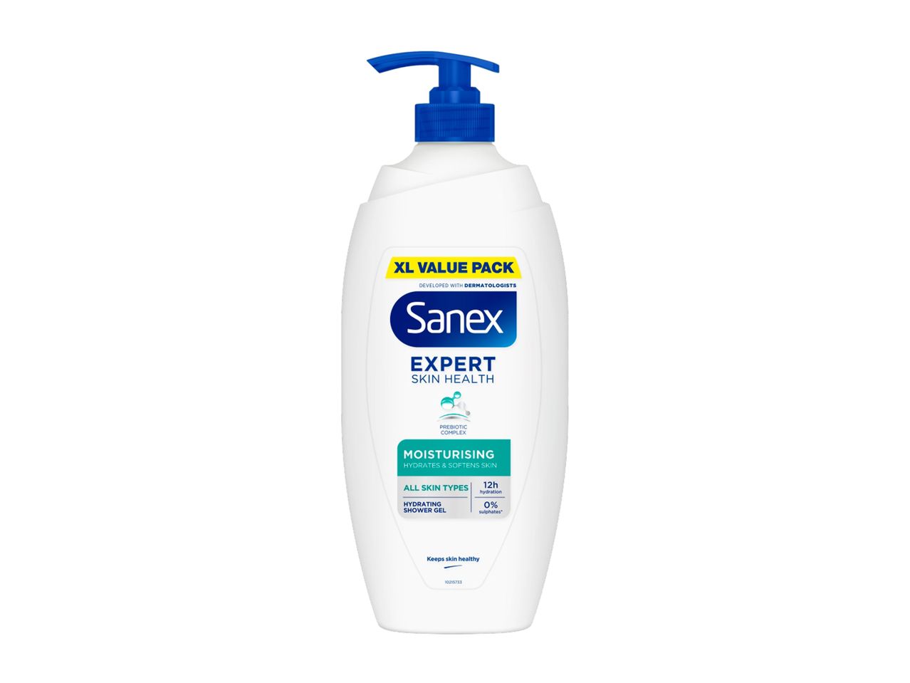 Sanex Expert Skin Health Moisturizing Hydrating Shower Gel, XL Value Pack.
