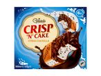Ice cream sandwiches with chocolate coating and stracciatella filling, 6 pieces, 600ml.
