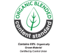 Organic blended content standard.