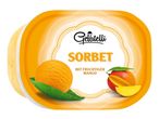 Gelatelli mangós sorbet: mangós fagylalt tálkában.