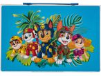 Куфарче за рисуване Paw Patrol с тропическа тема.