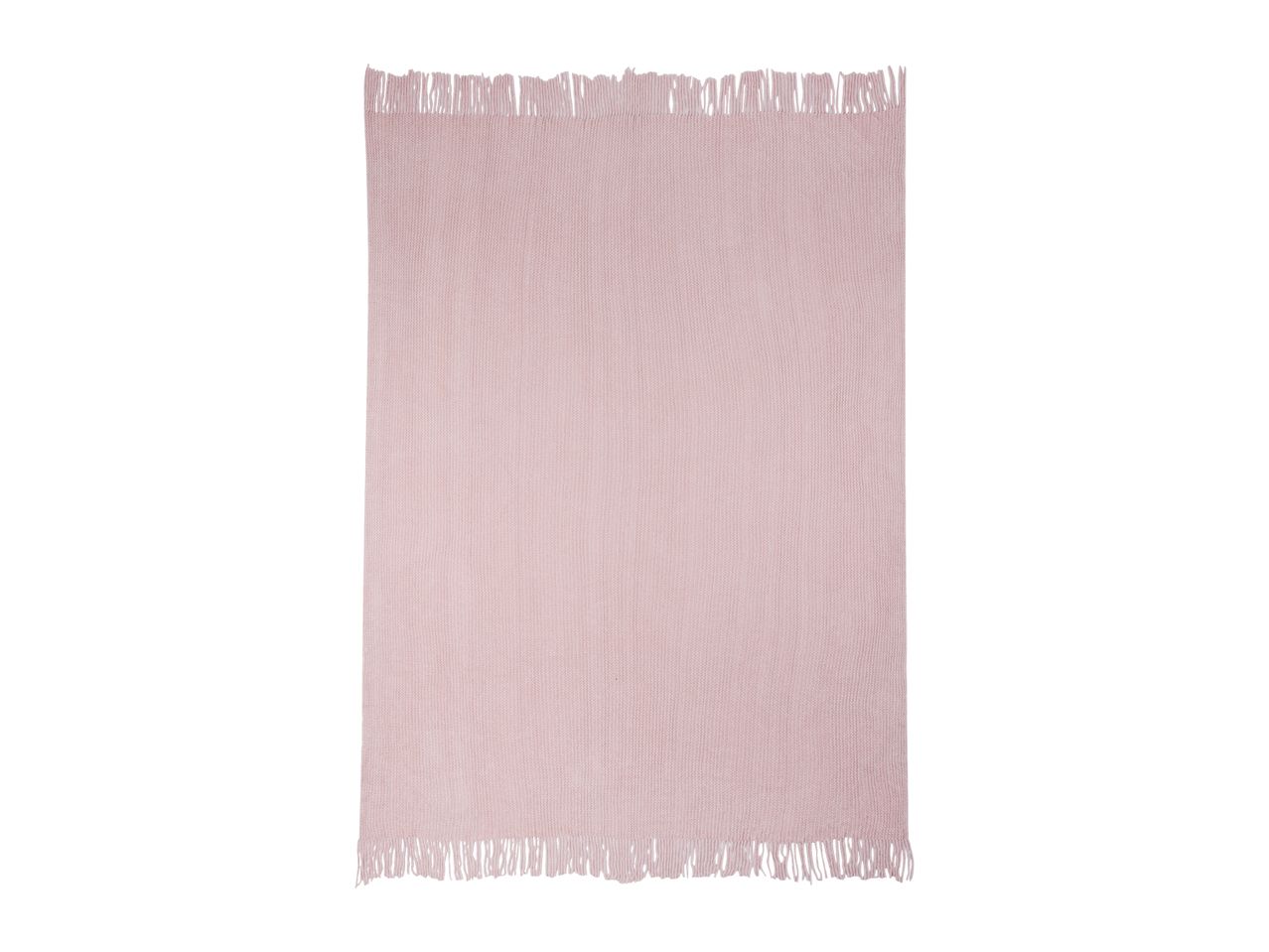 Livarno Home Pink Chenille Throw