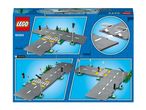 LEGO City Road Plates set 60304 with various road configurations.