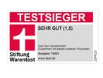 Stiftung Warentest Testsieger-Siegel: Sehr gut (1,5)