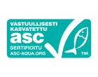 ASC-sertifiointi vastuulliselle vesiviljelylle.
