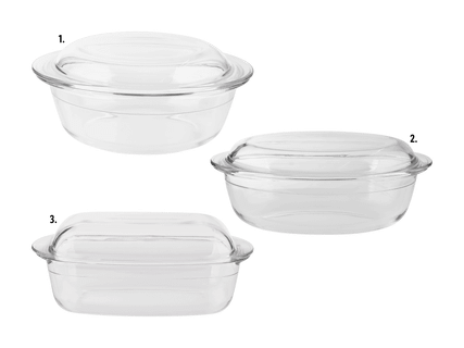 Silvercrest Stegeso af glas