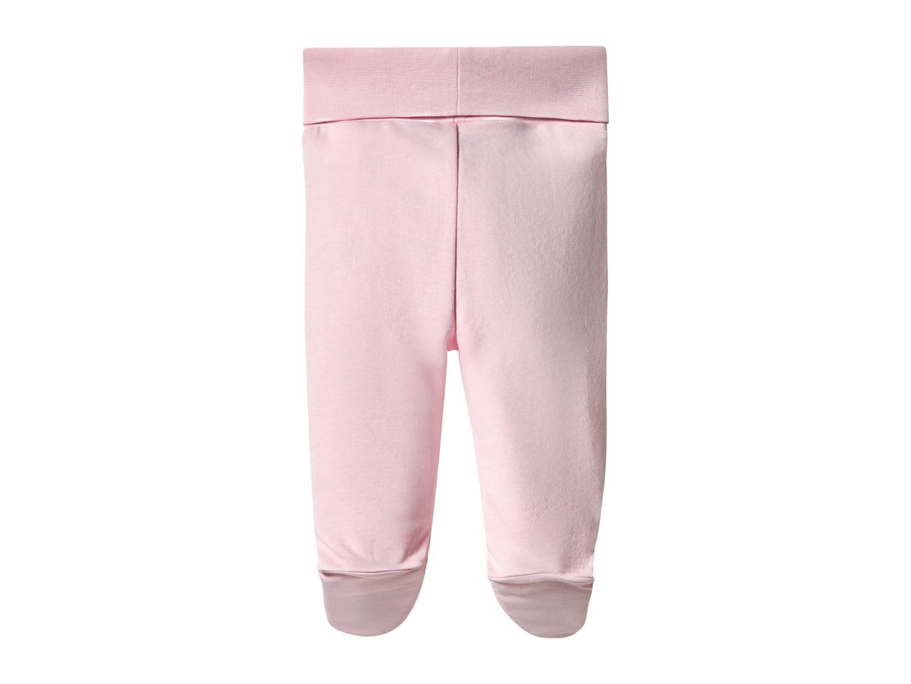 Pink baby footed pants