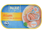 Lata de atum Nixe em óleo de girassol com abertura fácil e fonte natural de Ómega 3.