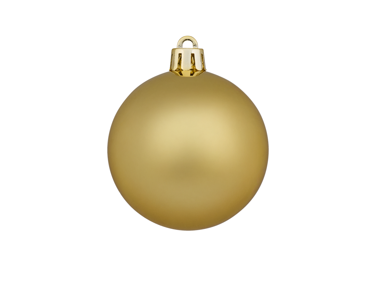 LIVARNO home bola de Natal dourada