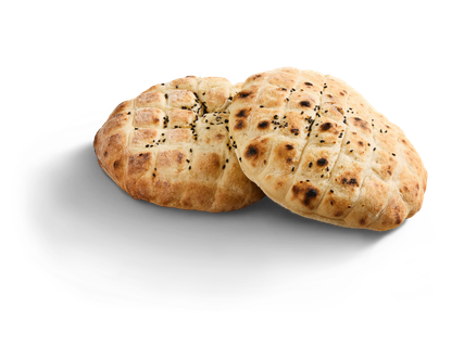 Fladenbrot mit Kümmel und Sesam