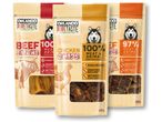 Orlando PureTaste: говежди пръчици, пилешки чипсове, говежди ленти за кучета.