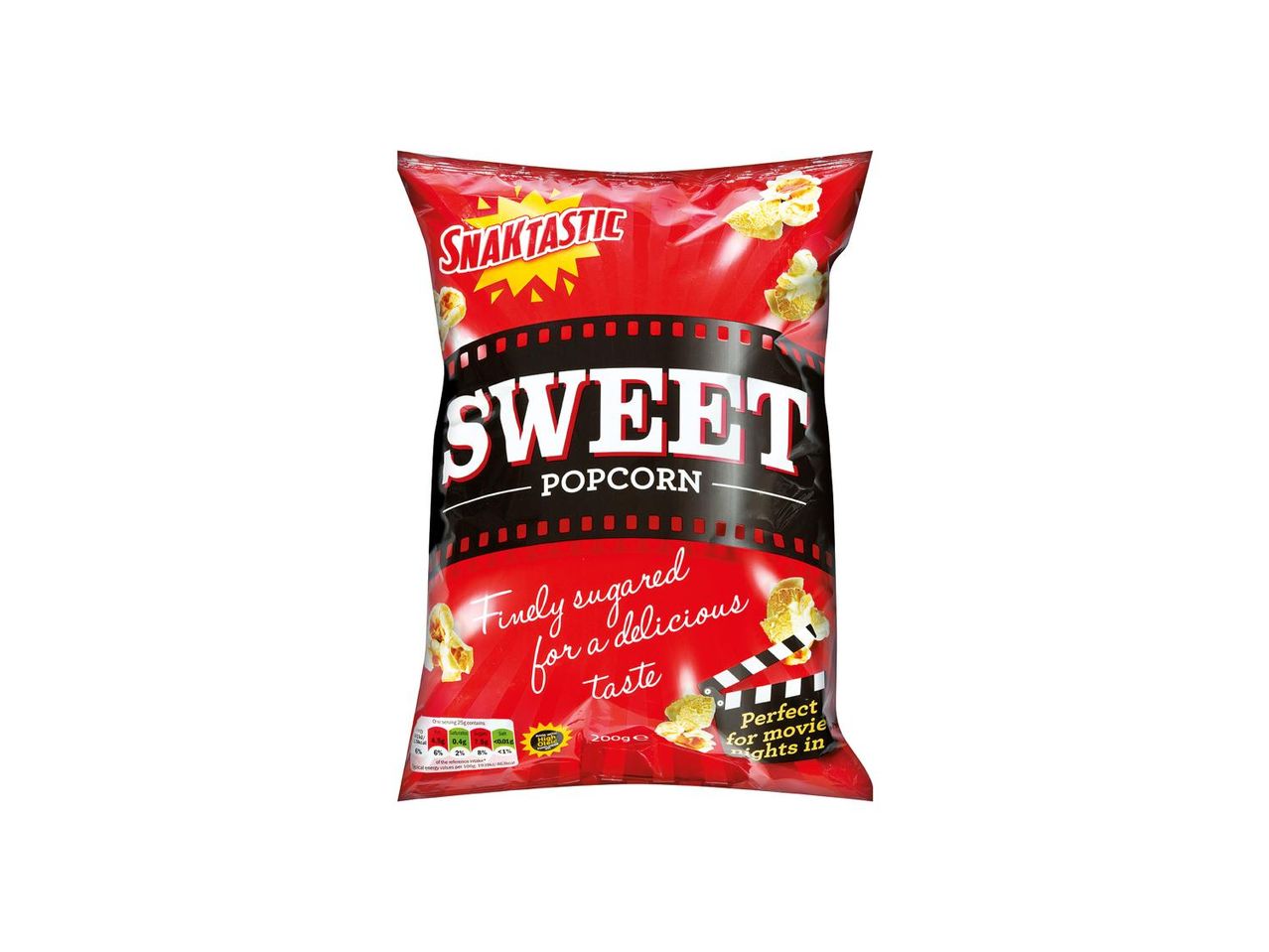 Go to full screen view: Snaktastic Popcorn, assorted Sweet/Salt, Toffee, Sweet - Image 1