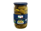 Italiamo green olives in brine.