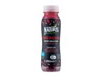 Naturis Energis super smoothie: apple, strawberry, cherry & beetroot with guarana extract.