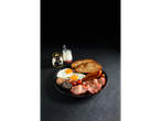 Delicious Irish breakfast with Delish mango & passionfruit yogurt.