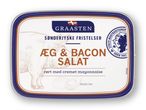 Graasten æg- og baconsalat med mayonnaise.