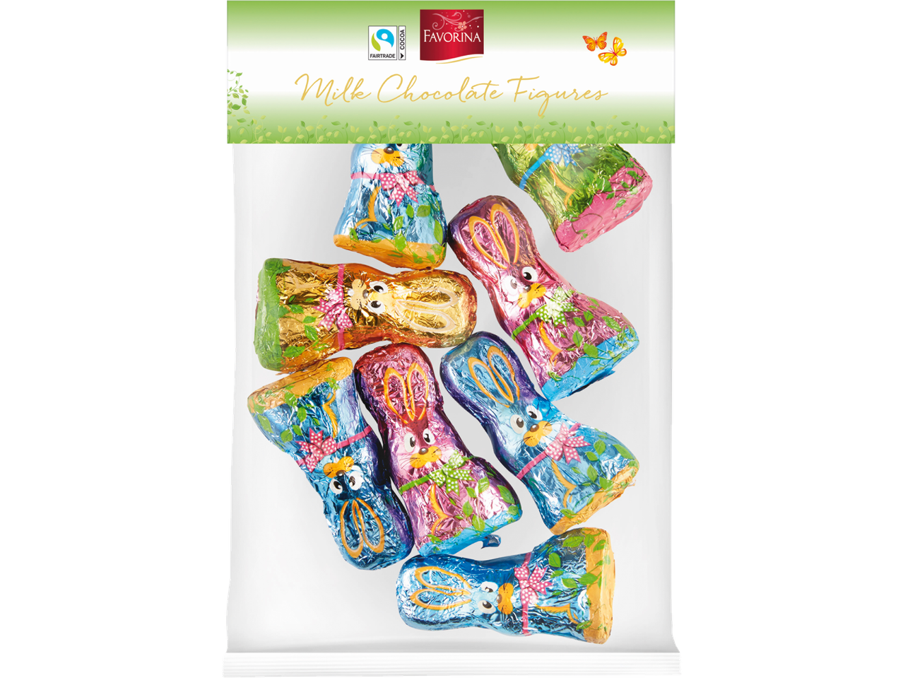 Figurină Favorina din ciocolată cu lapte, Fairtrade.