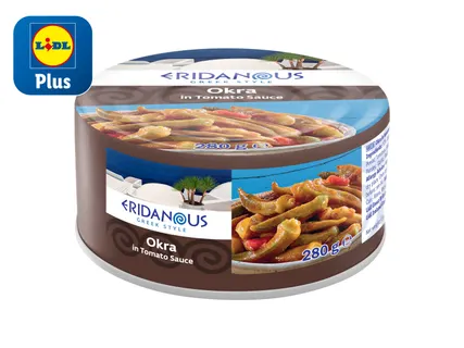 Eridanous Okras in Tomato Sauce 21% OFF £1.79 with Lidl Plus