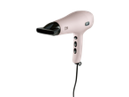 Secador de cabelo Cien BEAUTY Ionen, rosa pálido, com bico preto e botões de controlo