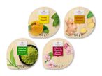 Fire japanske desserter: Yuzu, Ingefær, Matcha og Kirsebærblomst, alle 150g.