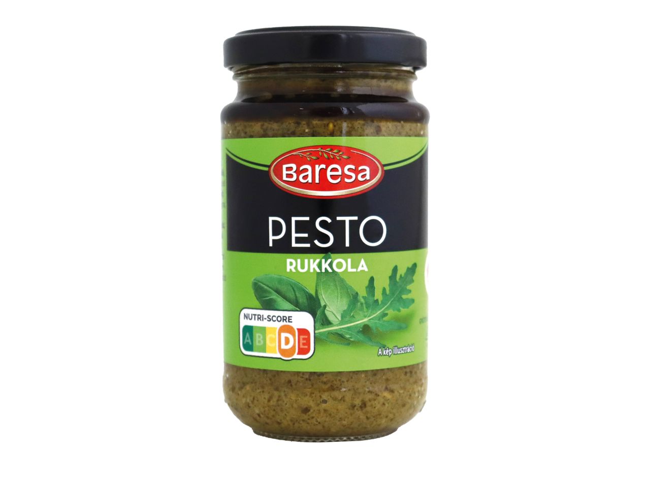 Barresa rukkola pestó üvegben.