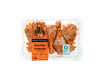 Perninhas de frango SAL&GRELHA com pimentão numa embalagem de plástico transparente.