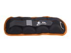 Newcential 1 kg ankle weight in black and orange