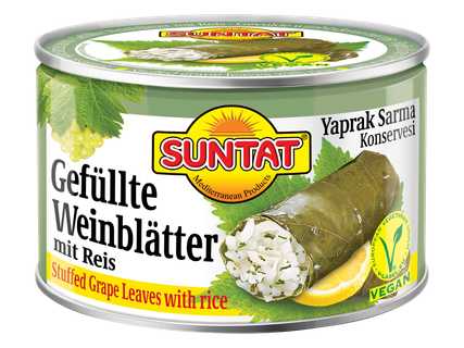 Sărmăluțe din foi de viță umplute cu orez