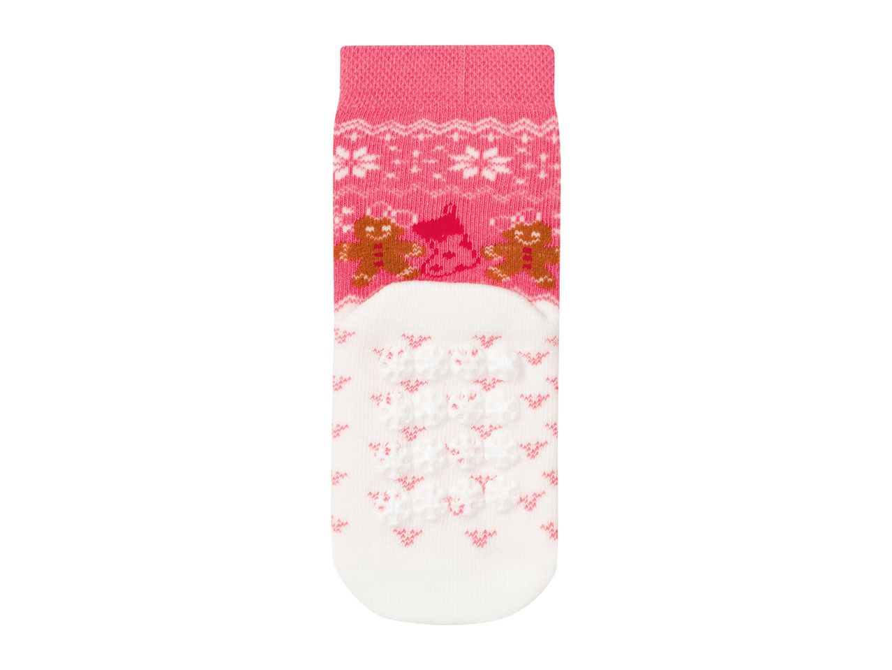 Go to full screen view: Lupilu Younger Kids’ Christmas Thermal Socks - 2 pairs - Image 6